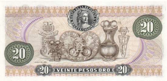 20 Pesos 1.1.1982